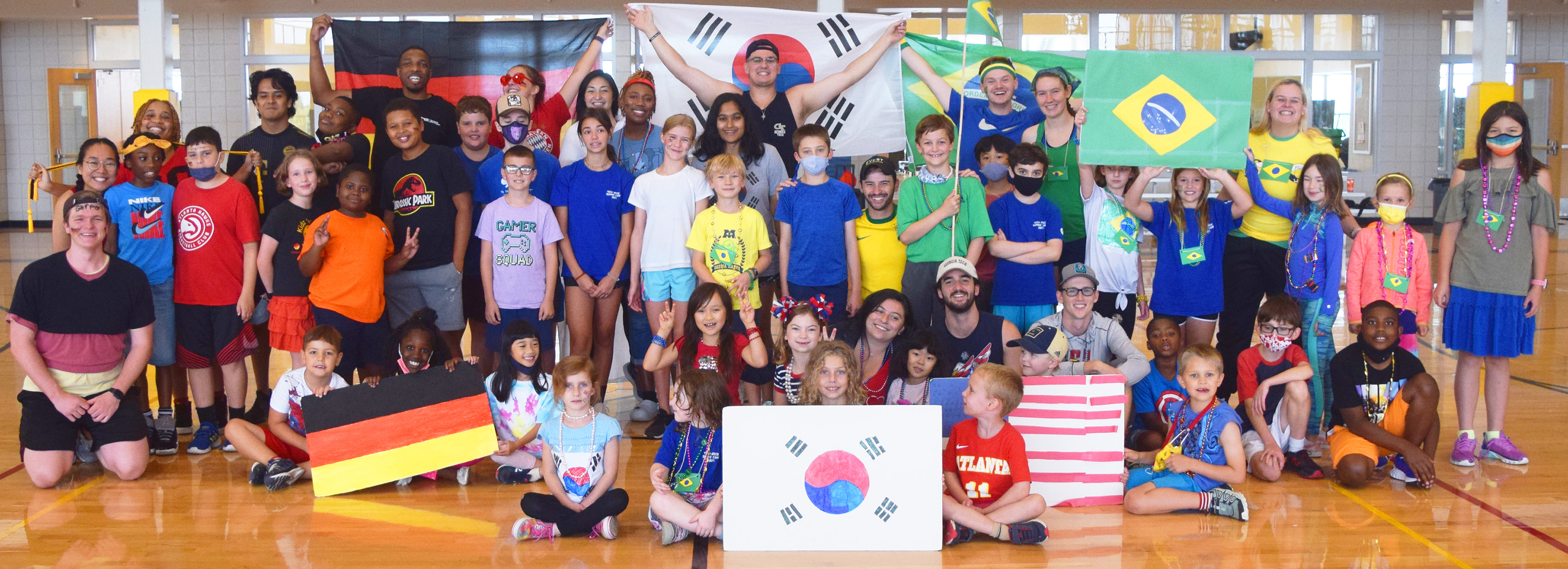 Tech Wreck Camp during Olympic Day